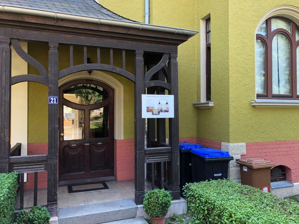 Schlossblick Apartment Gotha Bagian luar foto